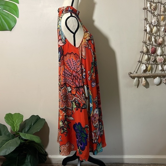 Anthropologie Maeve Larkhill silk midi dress - Picture 11 of 15